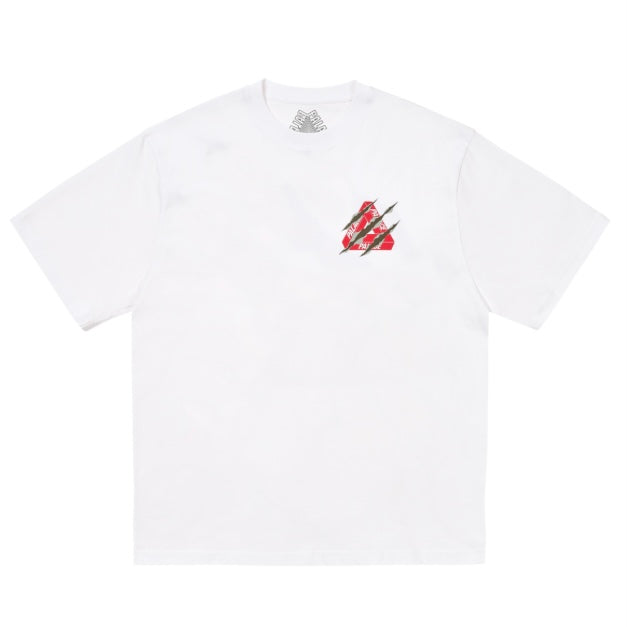Camiseta Palace Ripped Branca