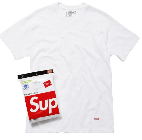 Camiseta Supreme Hanes Basica