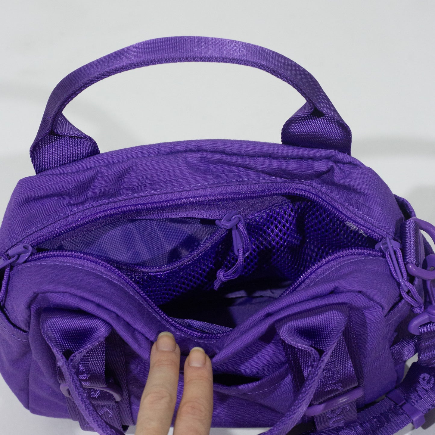 Mini Duffle Bag Supreme Cordura Roxa SS26