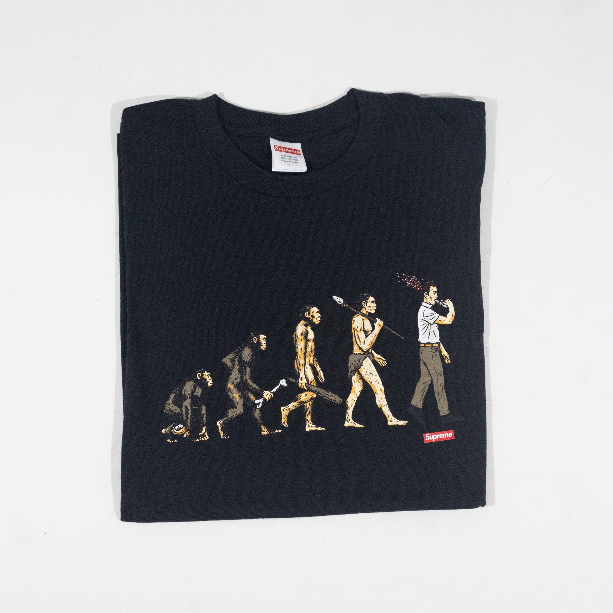 Camiseta Supreme Evolution Tee Preta – Anota o kit
