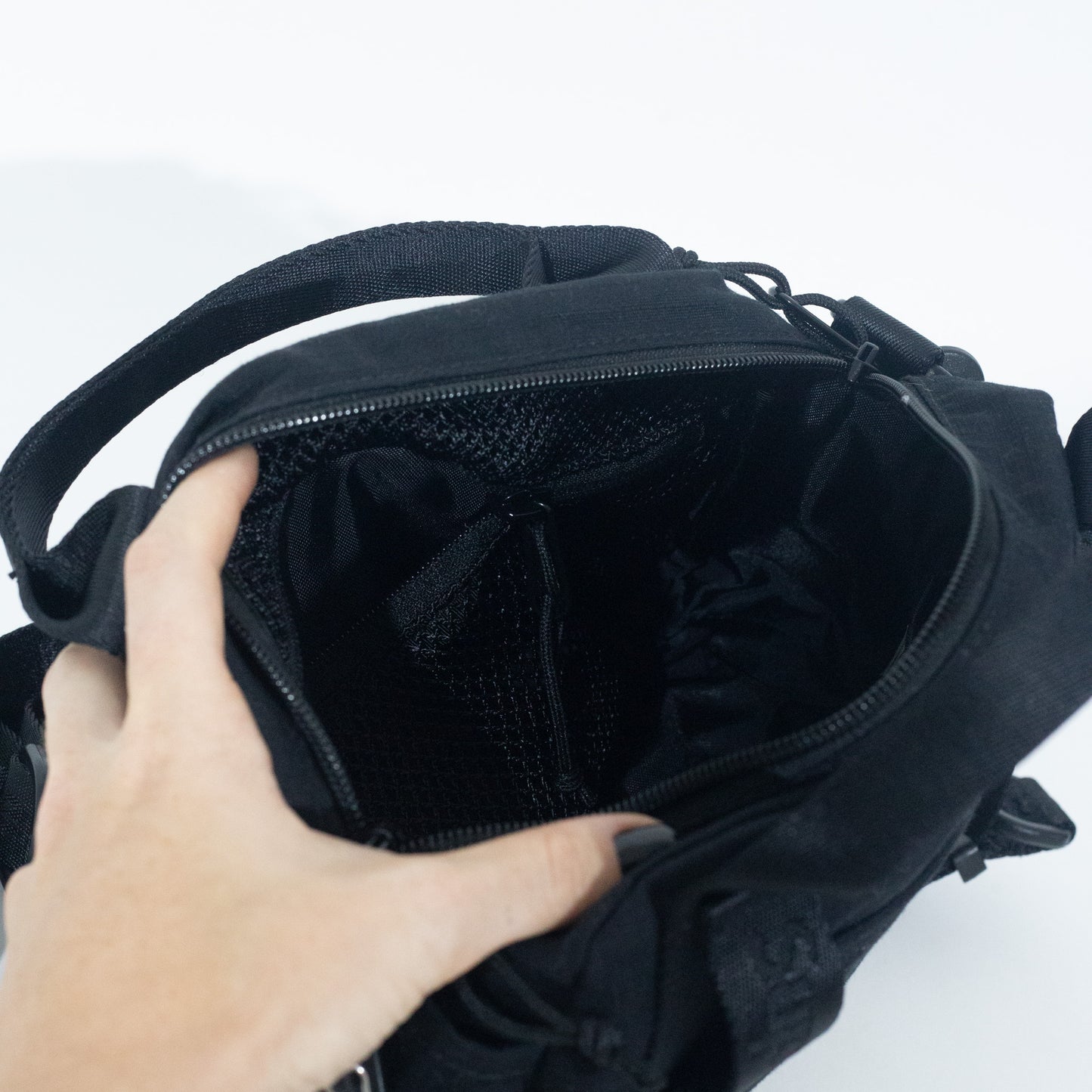 Mini Duffle Bag Supreme Cordura Preta SS26