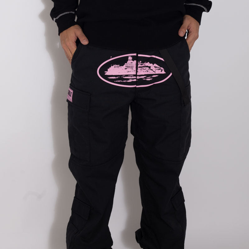Calça Corteiz Cargo Rosa