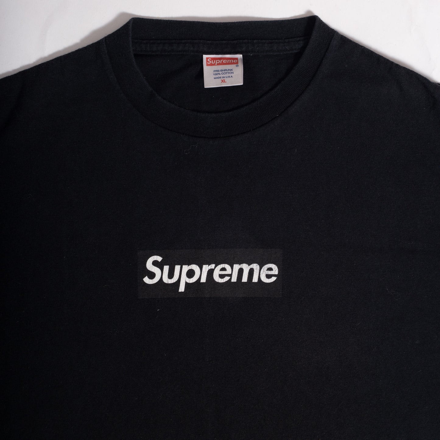 Camiseta Supreme Box Logo Preta (USADA)