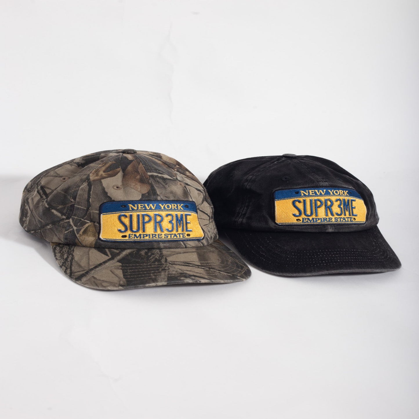 Bone Supreme License Plate Camo