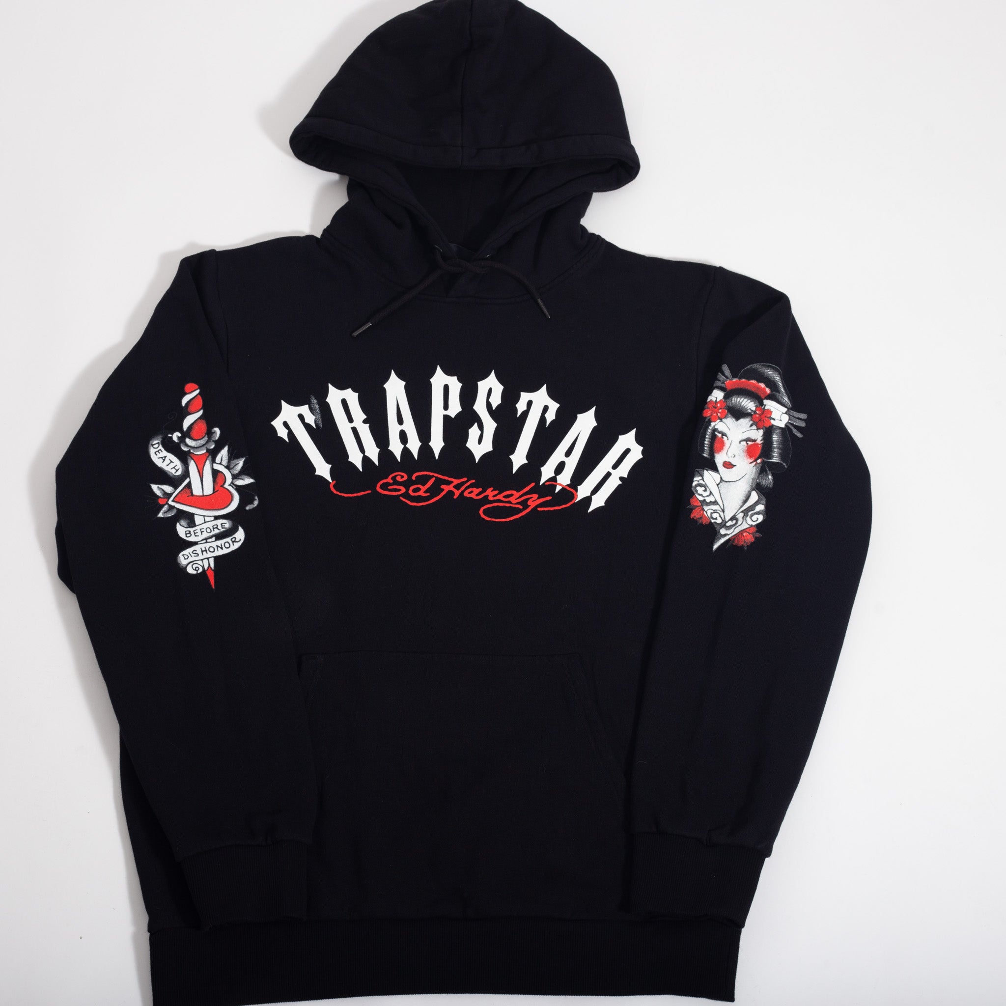 Moletom Trapstar x Ed Hardy Preto – Anota o kit