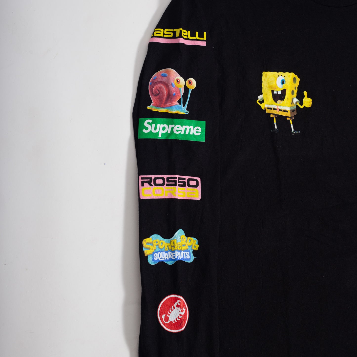 Camiseta Supreme SpongeBob SquarePants/Castelli Raging L/S