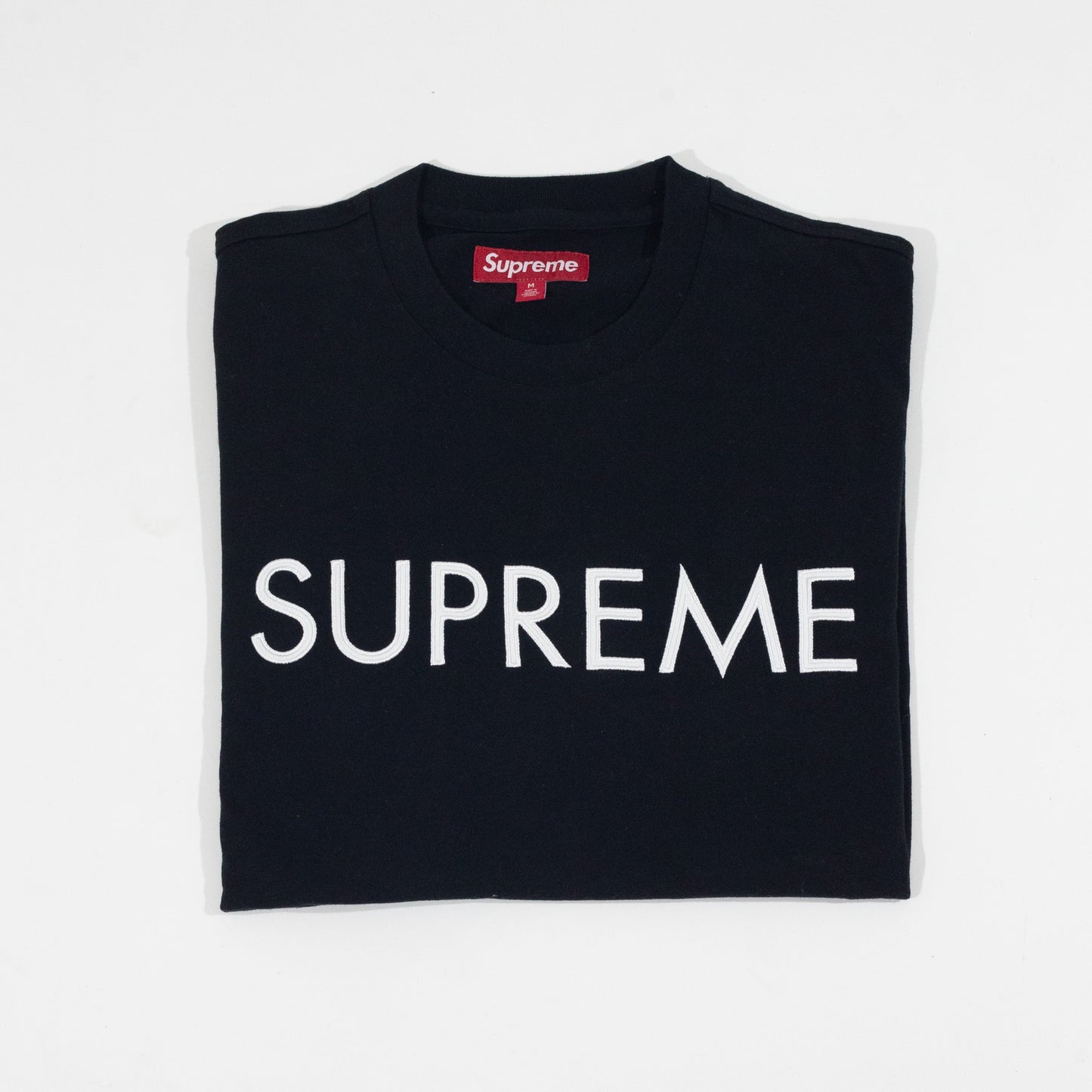 Camiseta Supreme Capital S/S Top Preta