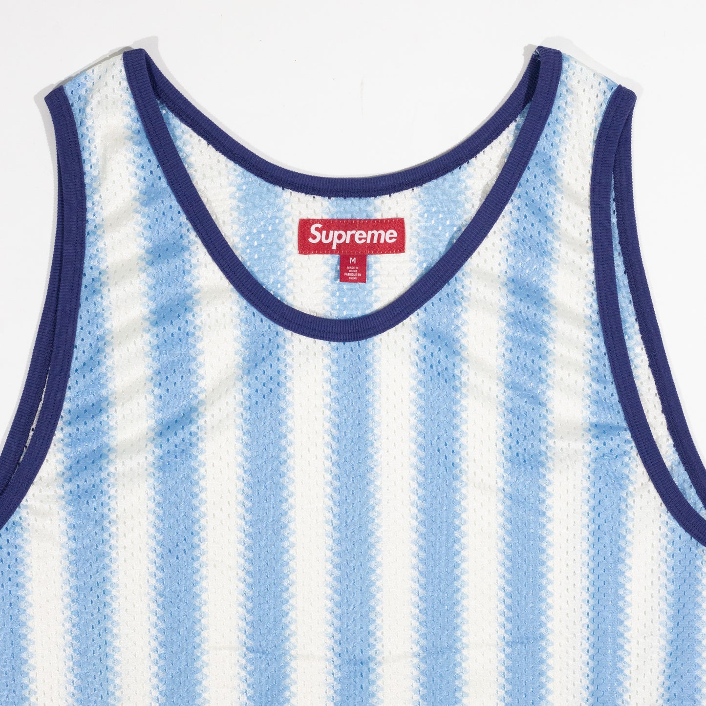 Regata Supreme Stipe Mesh Azul