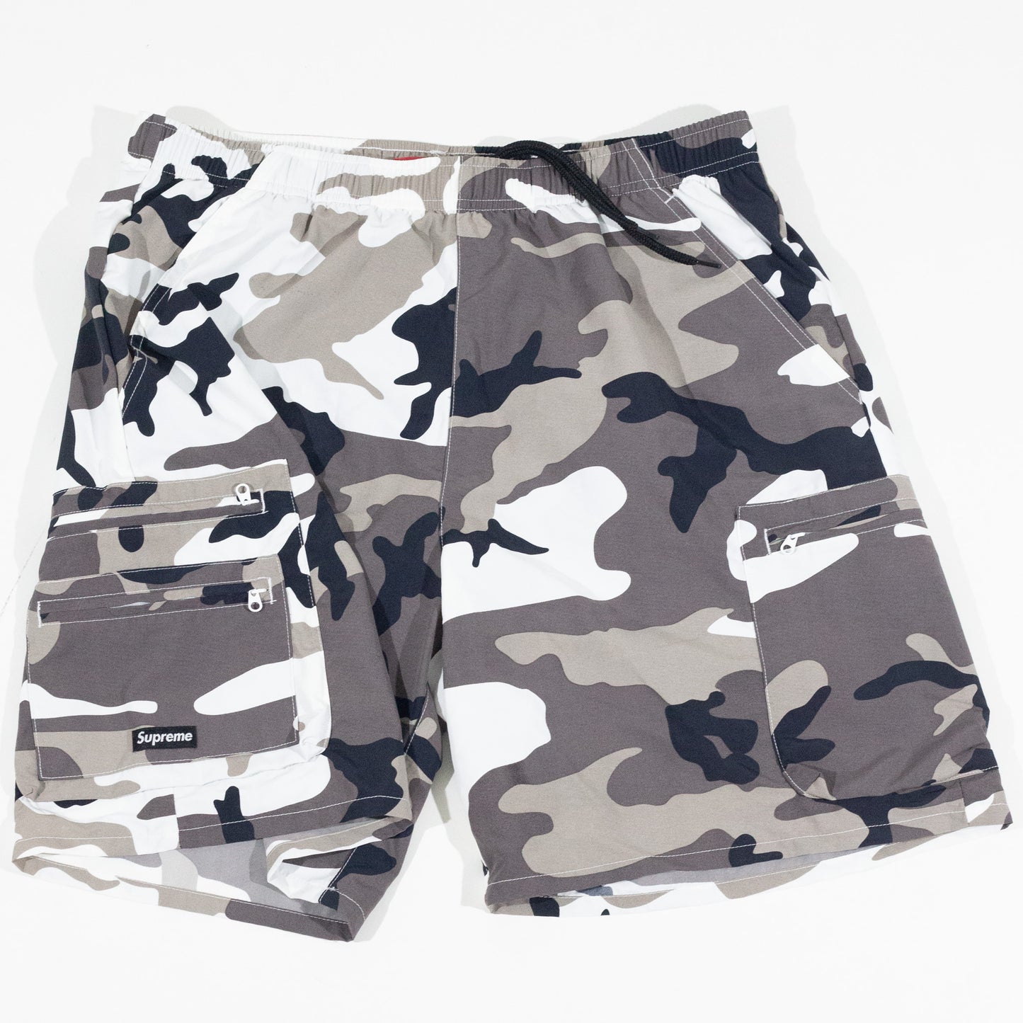 Bermuda Supreme Cargo Water Camo - Snow Camo