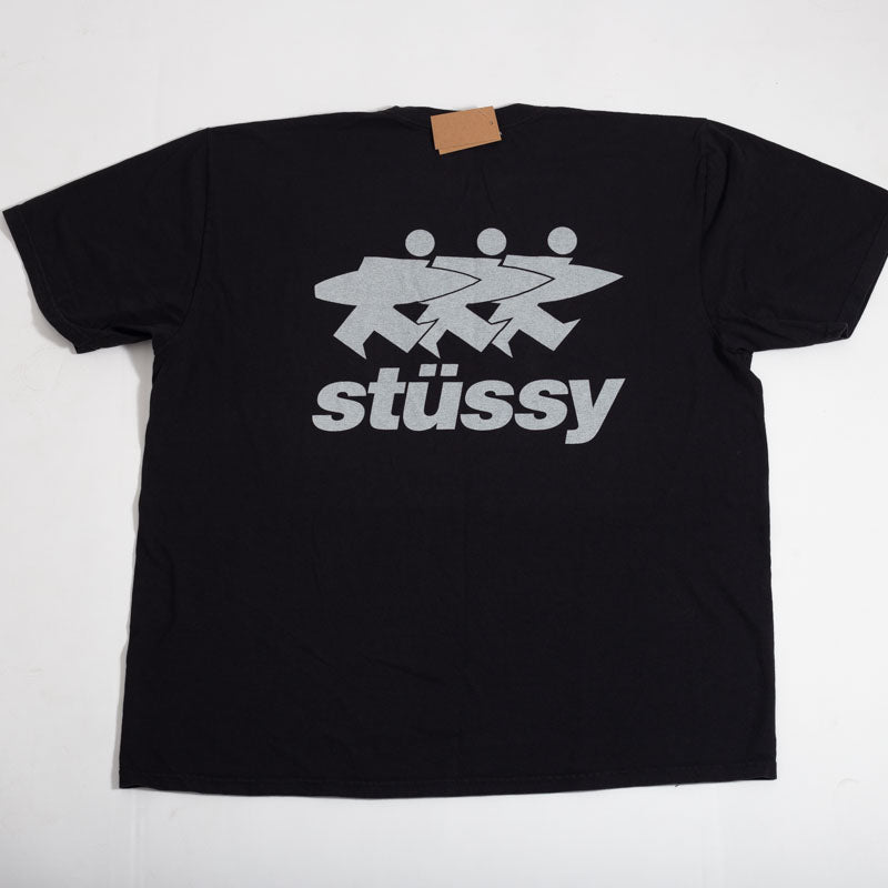 Camiseta Stussy Surf Walk Preta