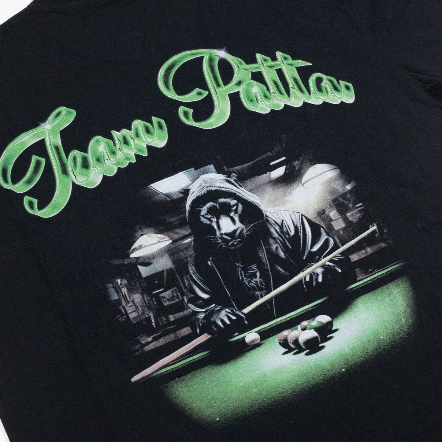 Camiseta Patta Billiard Pantera Preta