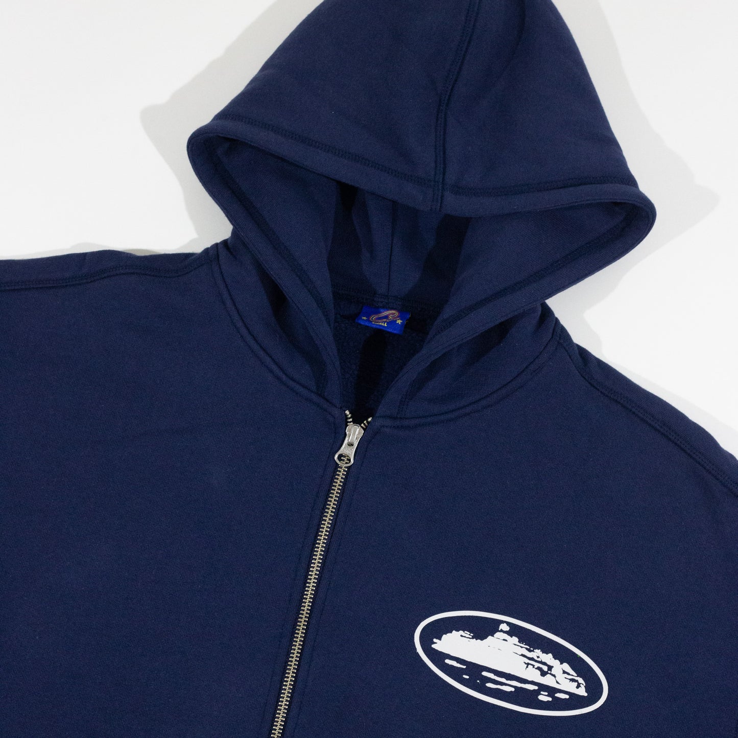 Jaqueta Corteiz Island Puff Print Azul