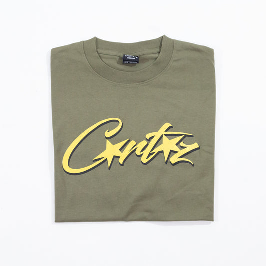 Camiseta Corteiz Allstarz Khaki