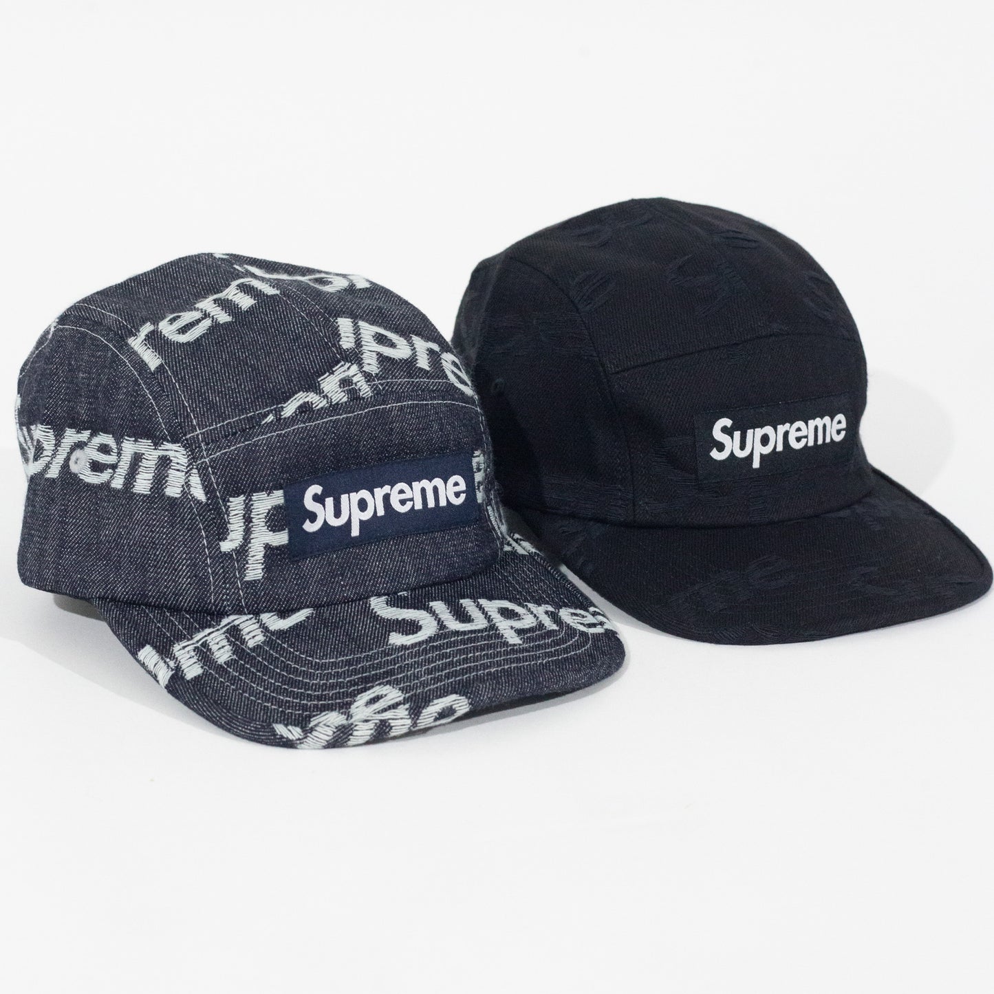 Bone Supreme Jacquard Logo Denim Jeans