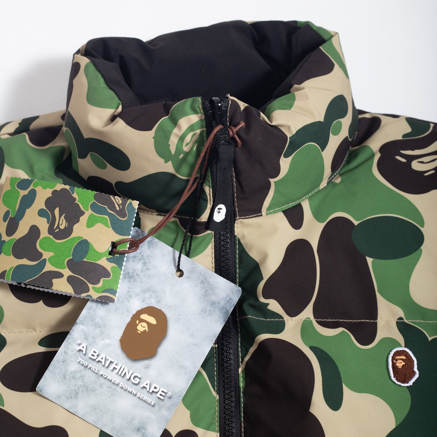 Jaqueta BAPE Puffer 700 Fill Dupla Face