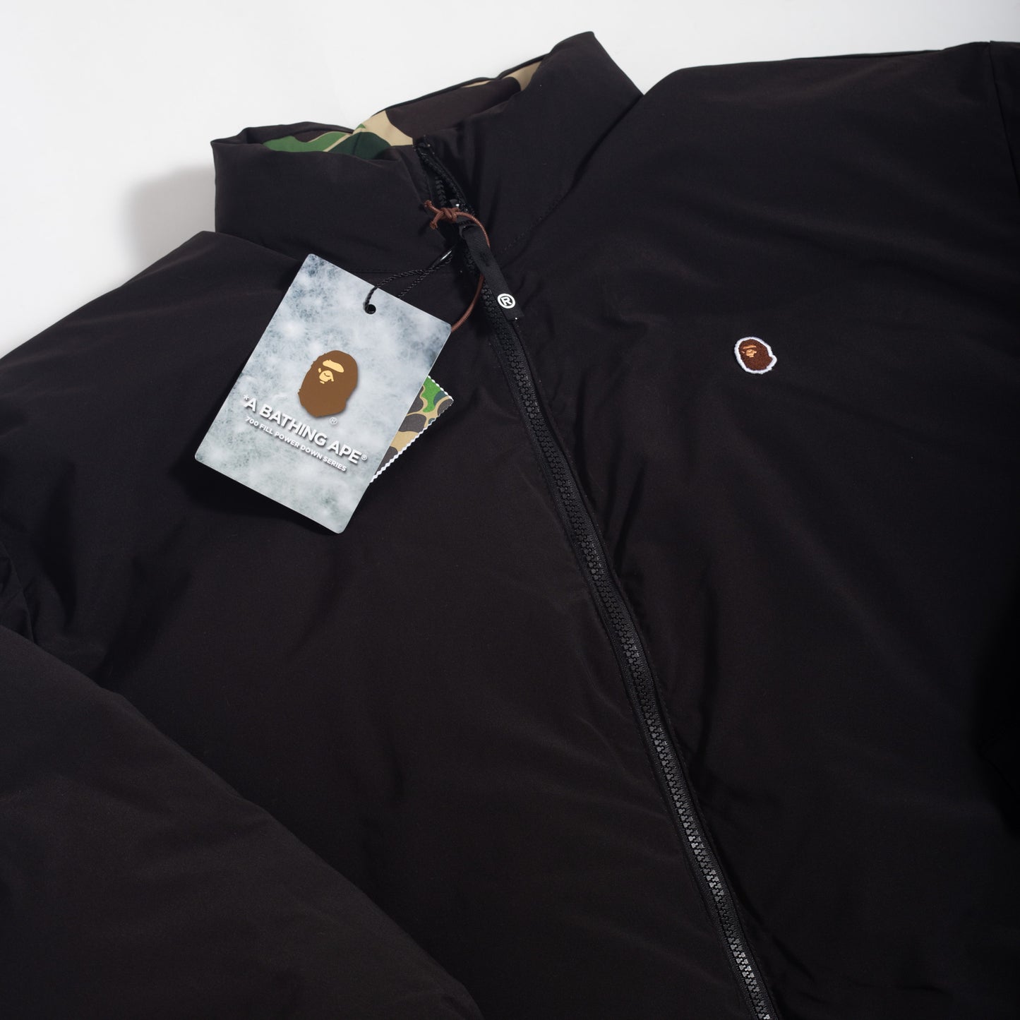 Jaqueta BAPE Puffer 700 Fill Dupla Face