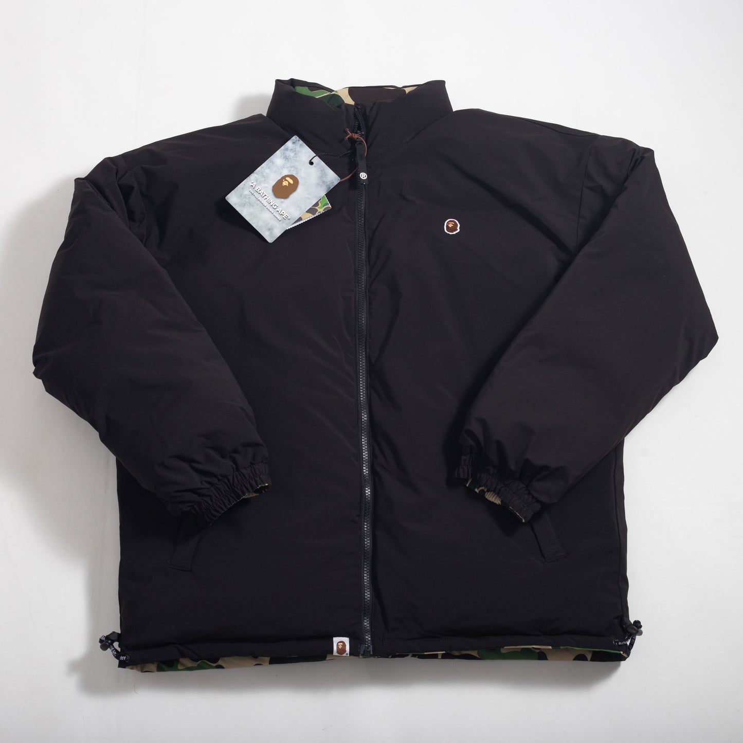 Jaqueta BAPE Puffer 700 Fill Dupla Face