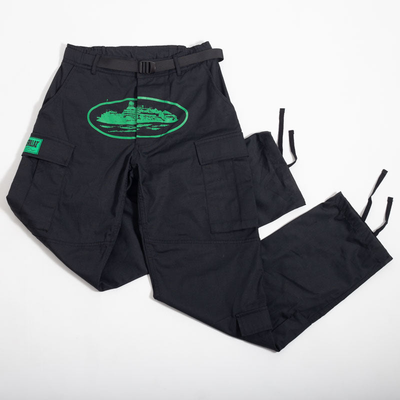 Calça Corteiz Cargo Verde