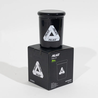 Stash Jarr Palace Preto - Pote de vidro Palace