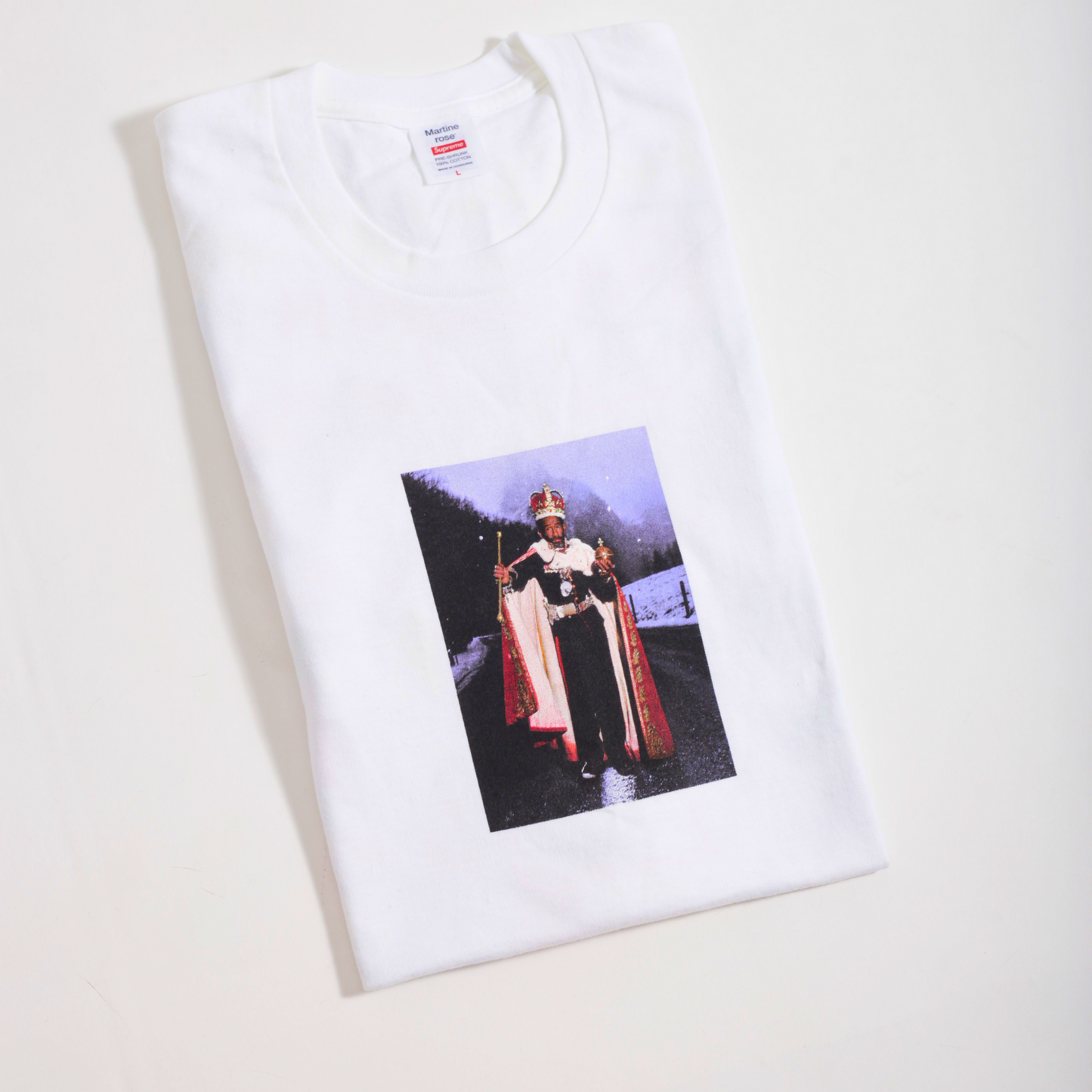 Camiseta Supreme x Martine Rose Lee Scratch