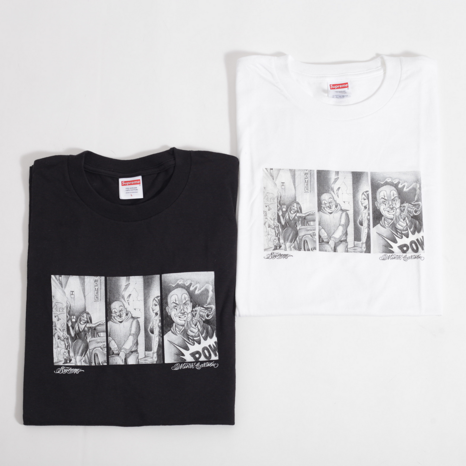 Camiseta Supreme Mister Cartoon – Anota o kit