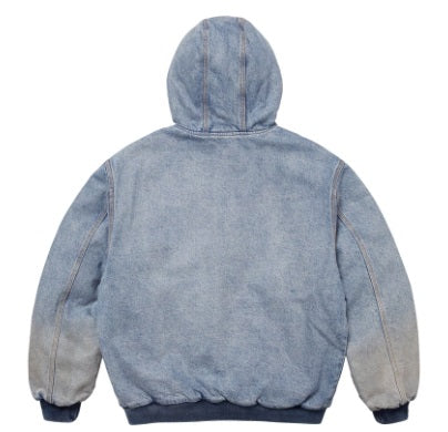 Jaqueta Supreme Reflective Arc Hooded Azul