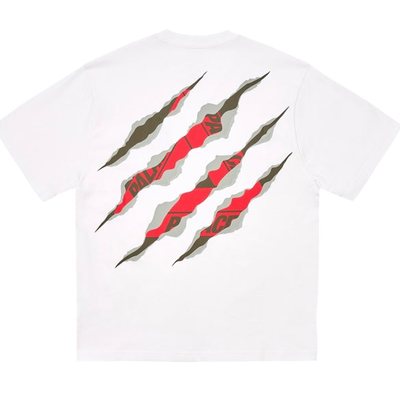 Camiseta Palace Ripped Branca