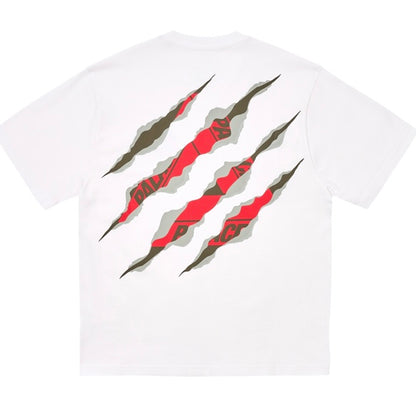 Camiseta Palace Ripped Branca