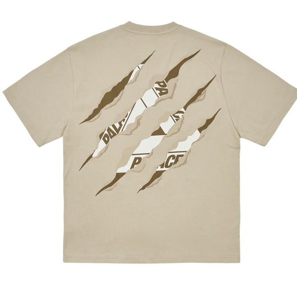 Camiseta Palace Ripped Bege