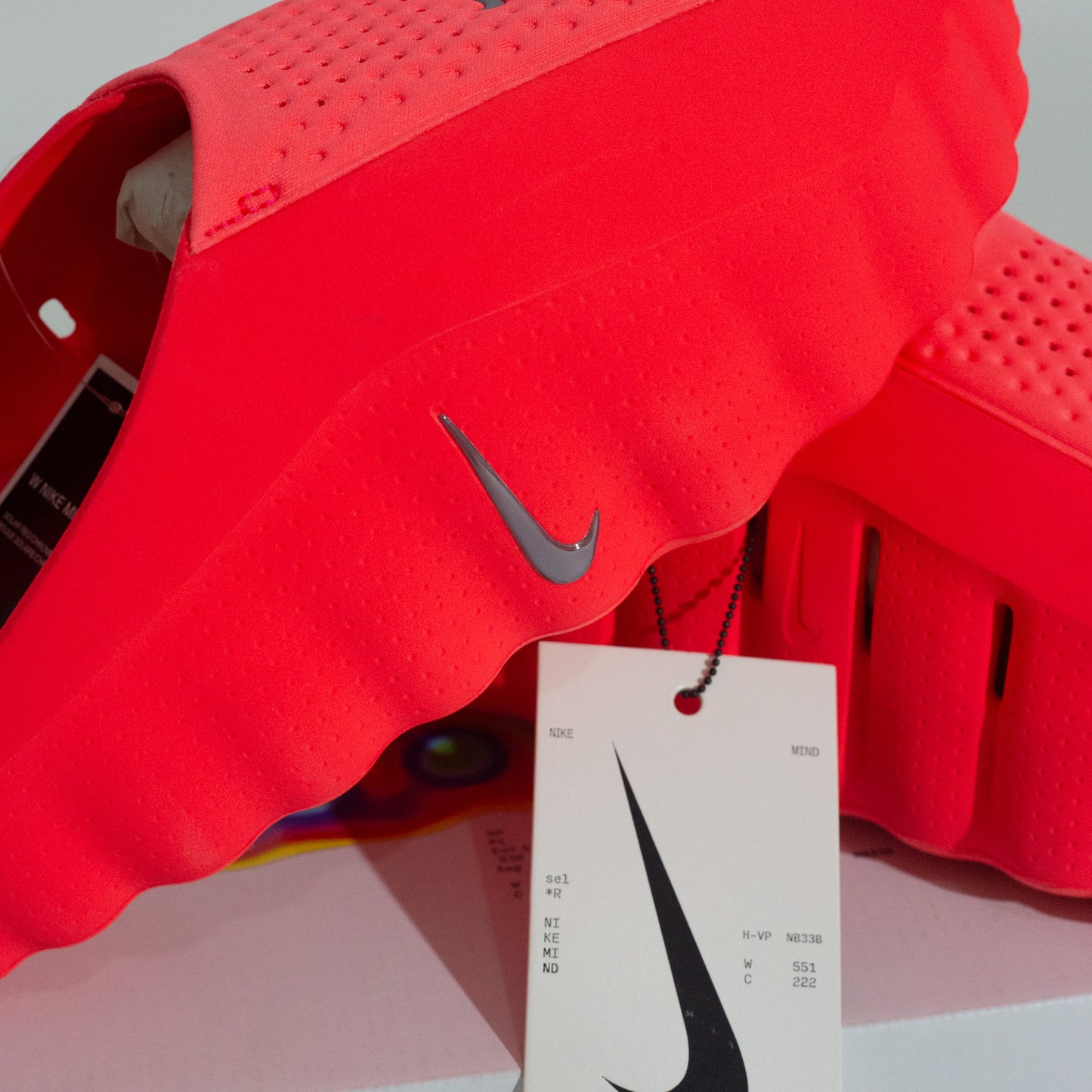 Nike Mind 001 Slide Solar Red
