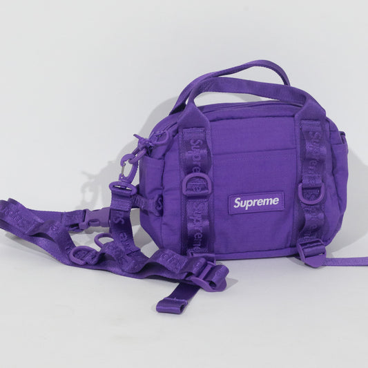 Mini Duffle Bag Supreme Cordura Roxa SS26