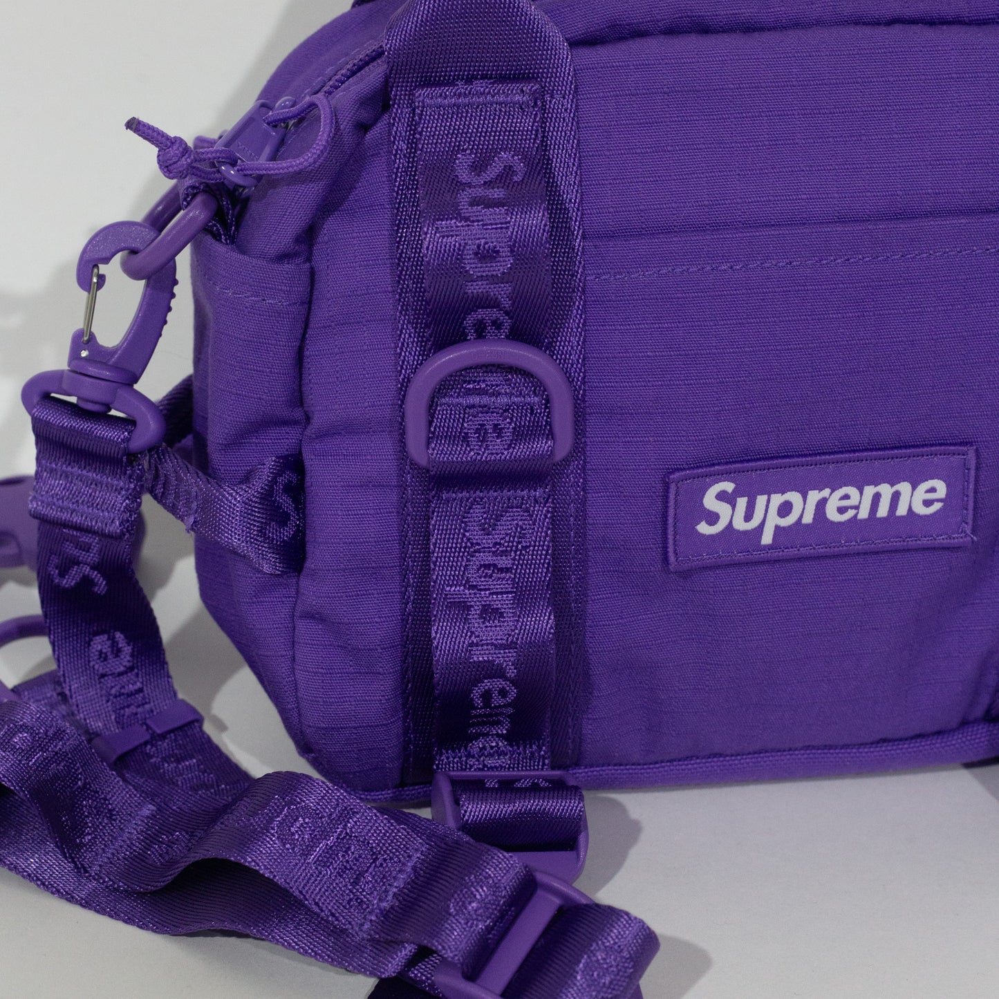 Mini Duffle Bag Supreme Cordura Roxa SS26