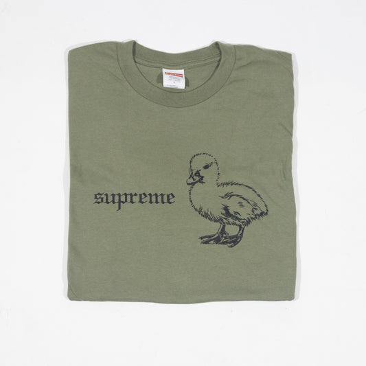 Camiseta Supreme Duck Tee Olive