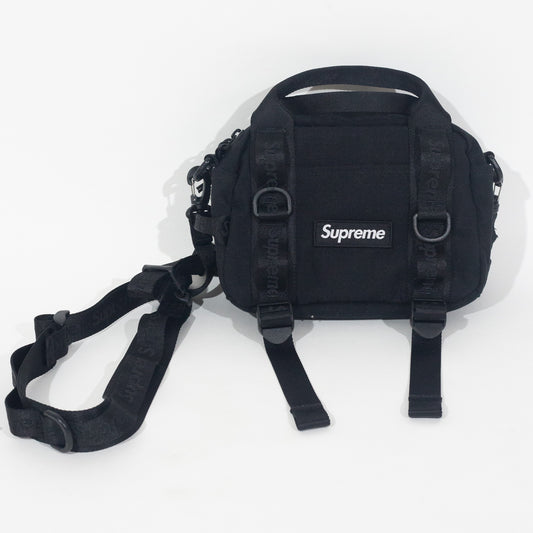 Mini Duffle Bag Supreme Cordura Preta SS26