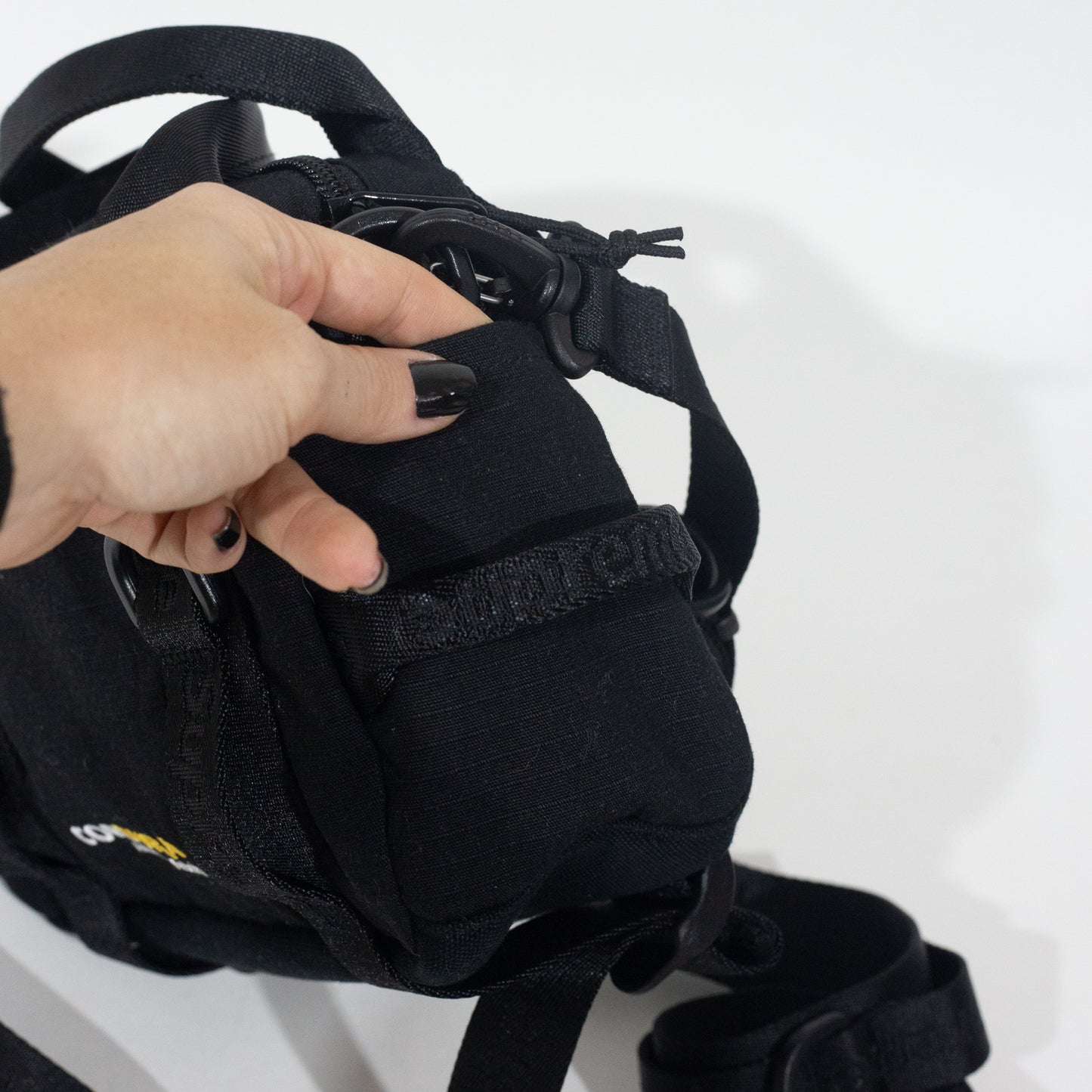 Mini Duffle Bag Supreme Cordura Preta SS26