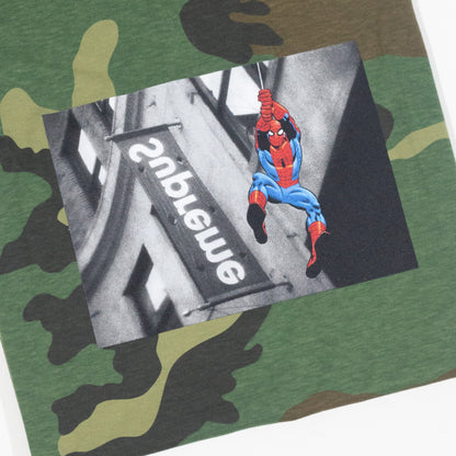 Camiseta Supreme Marvel Spider Man Camo