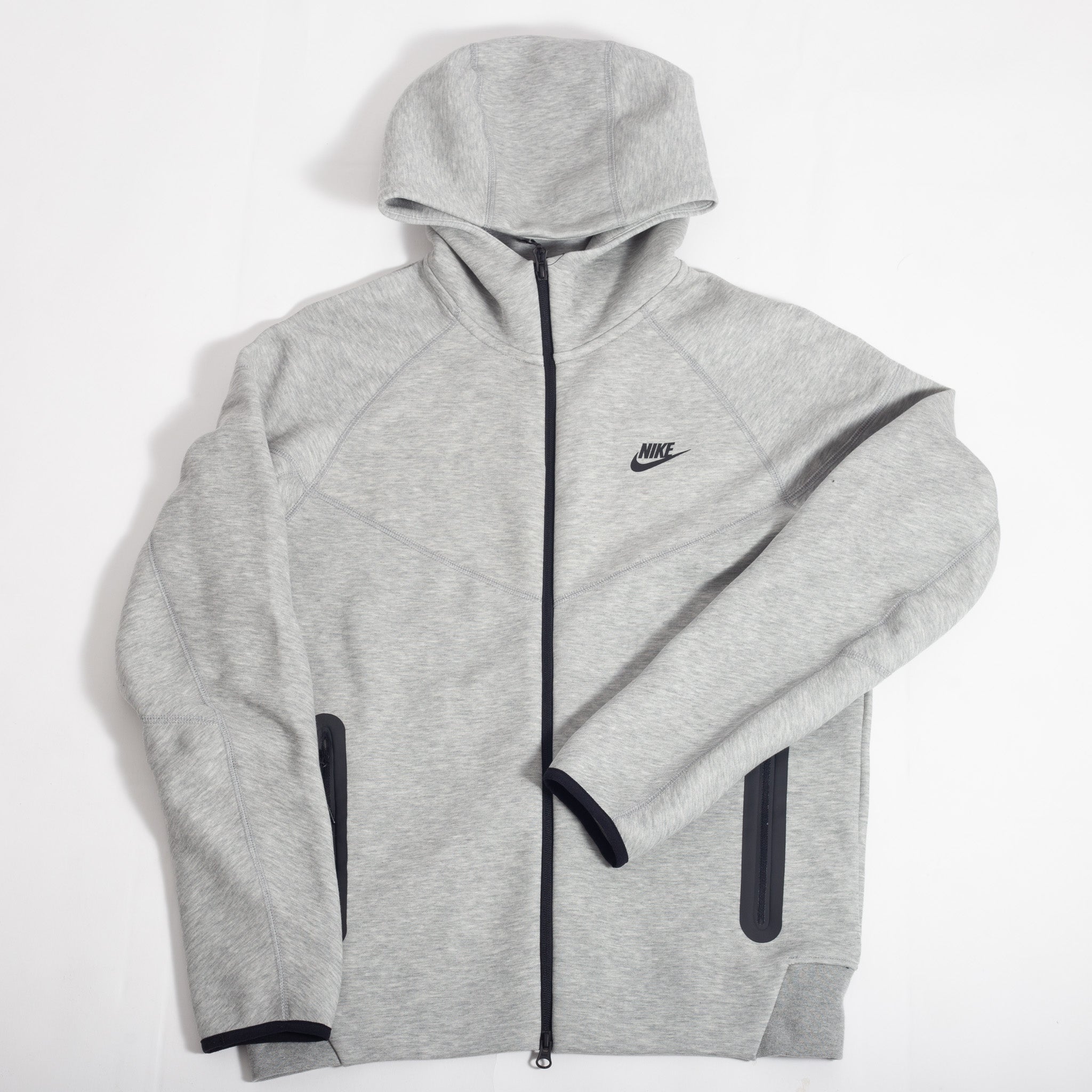 Jaqueta Nike Tech Fleece Cinza – Anota o kit