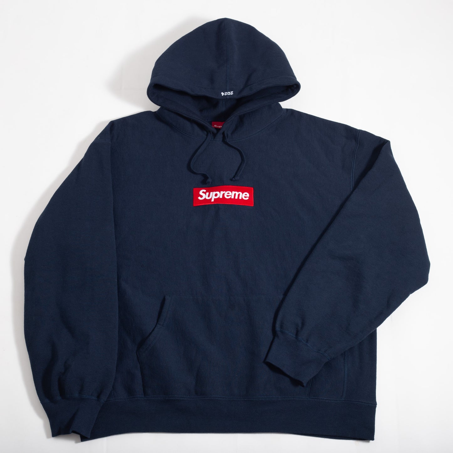 Moletom Supreme Box Logo Azul Marinho