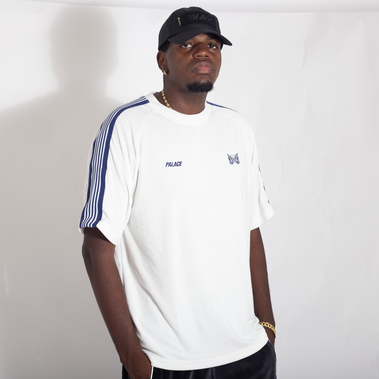 Camiseta Palace x Needles