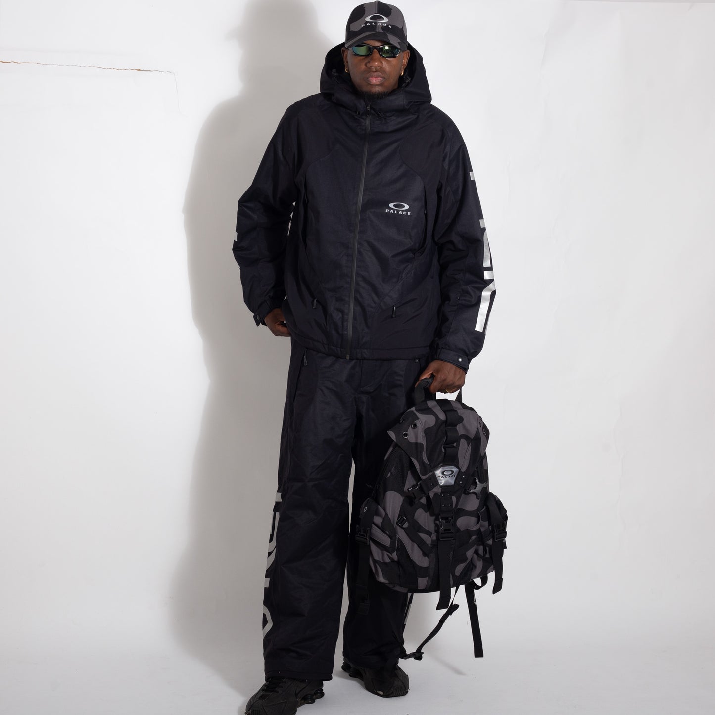 Jaqueta Palace x Oakley Snow Preta