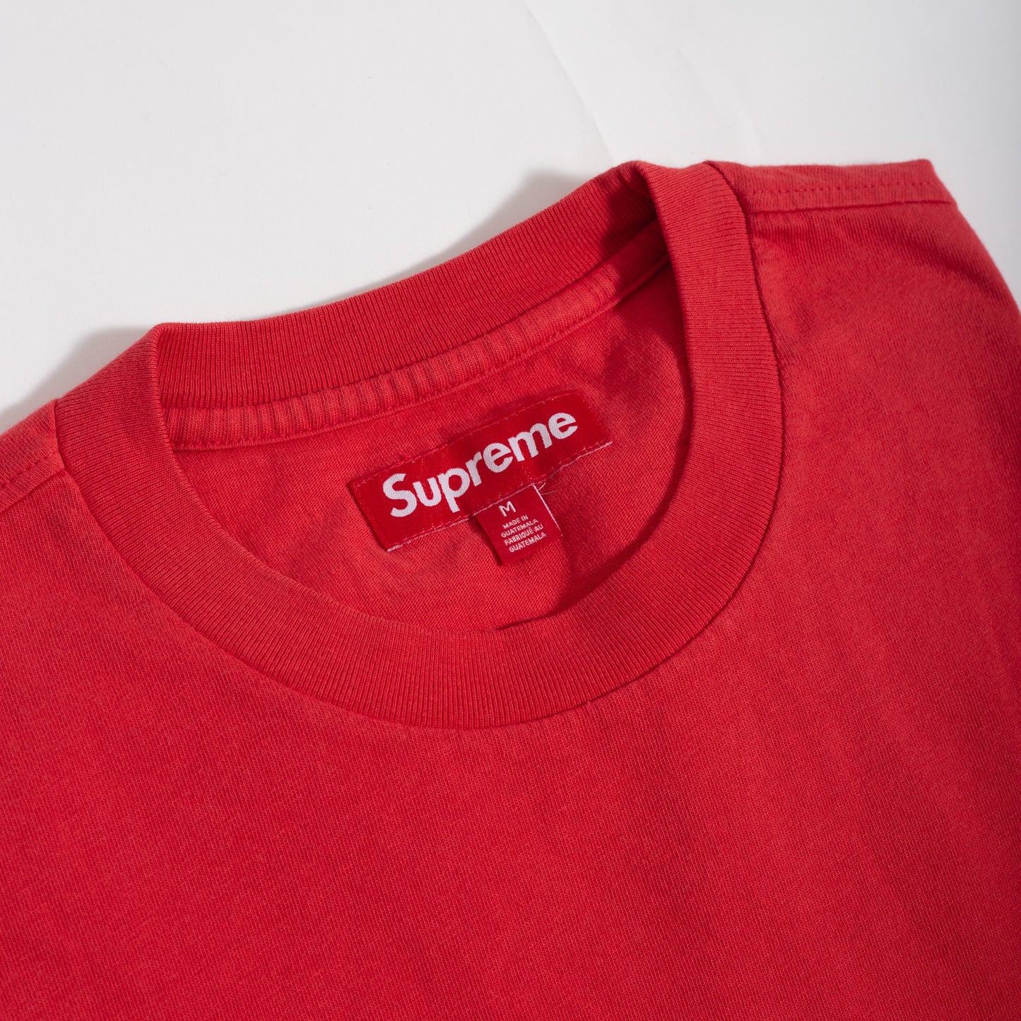 Camiseta Supreme Script Vermelha