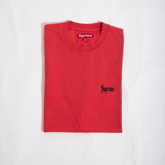 Camiseta Supreme Script Vermelha