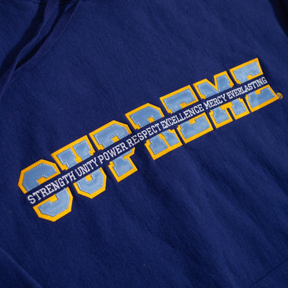 Moletom Supreme Collegiate Acronym Roxo