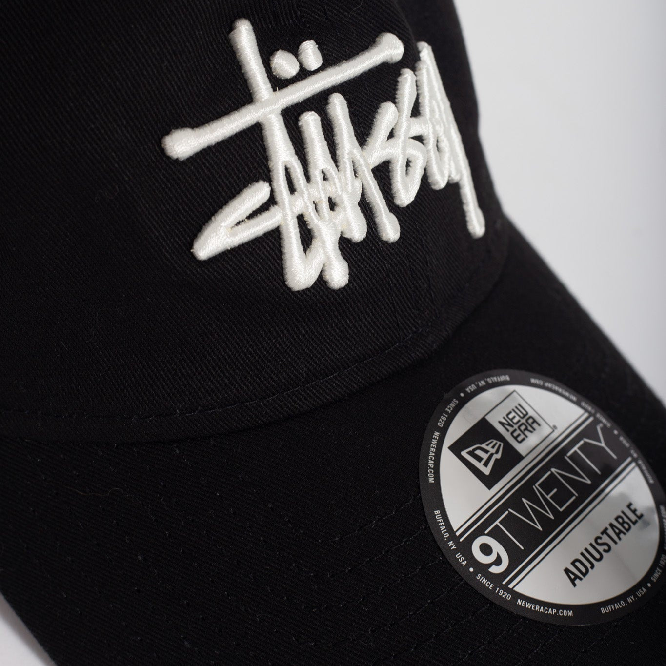 Bone Stussy x New Era Preto