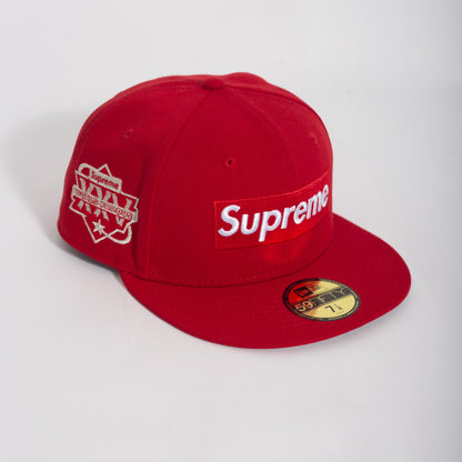 Bone Supreme Champion Box Logo Vermelho  7 1/8