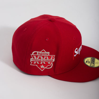 Bone Supreme Champion Box Logo Vermelho  7 1/8
