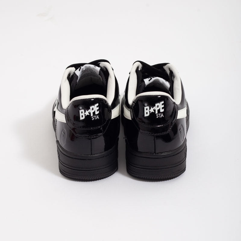 A Bathing Ape Bape Sta Low M1 Black White