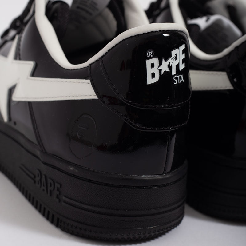 A Bathing Ape Bape Sta Low M1 Black White