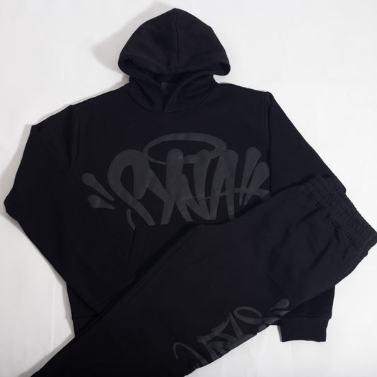 Conjunto Syna Team Tracksuit Preto
