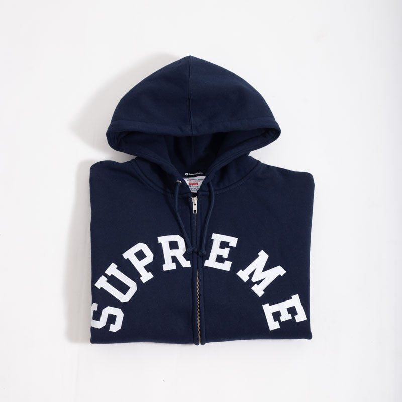 Jaqueta Supreme x Champion Azul